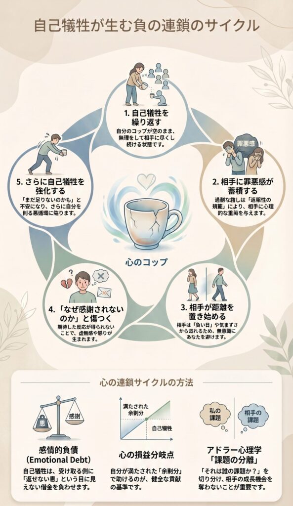 自己犠牲の精神を卒業！報われない努力を手放し「自分」を愛して生きるコツ